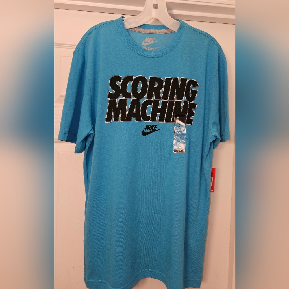 Nike Teal 'Scoring Machine' Men's Tee